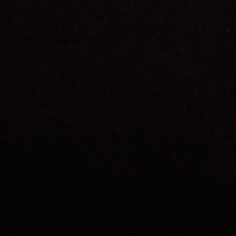 8oz Cotton Jersey - Black