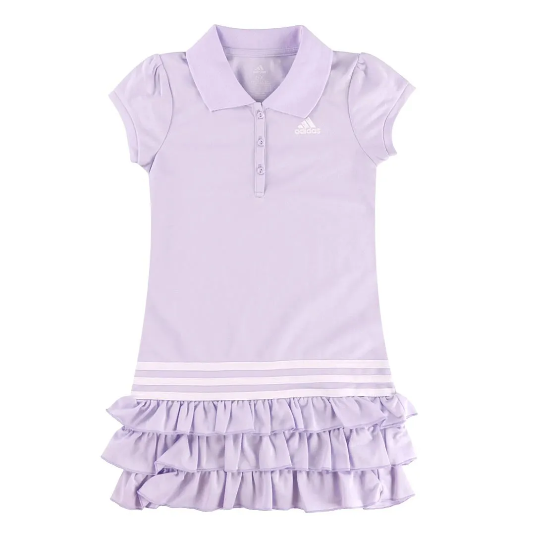 adidas - Girls' (Toddler) Short Sleeve Polo Dress (GB9578)