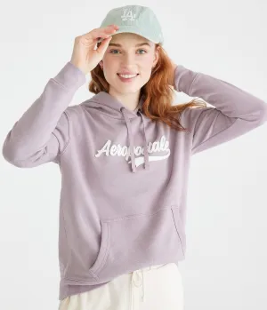 Aeropostale Womens' Aeropostale Script Pullover Hoodie - Light Purple - Size M - Cotton - Teen Fashion & Clothing Lavender Escape Aeropostale