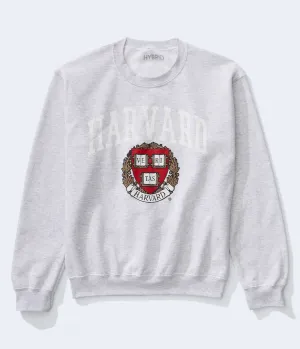 Aeropostale Womens' Harvard Crew Sweatshirt -  - Size S - Cotton - Teen Fashion & Clothing Grey Aeropostale