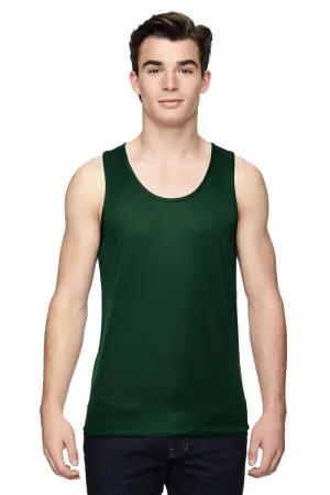 Augusta Sportswear Mens Training Moisture Wicking Tank Top - Dark Green