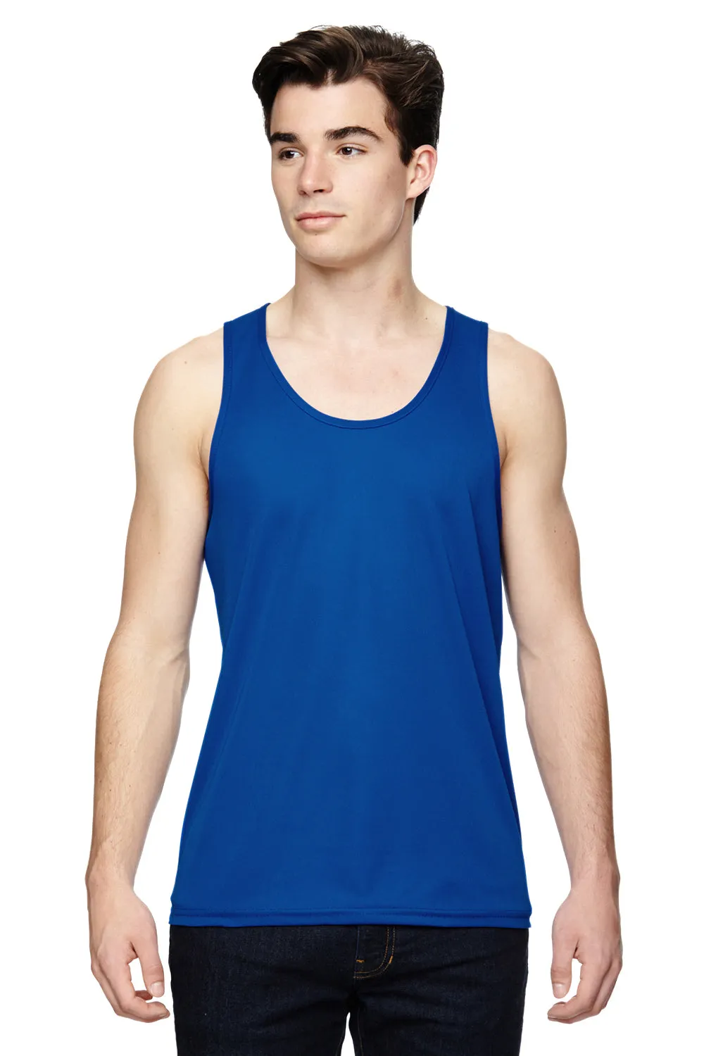 Augusta Sportswear Mens Training Moisture Wicking Tank Top - Royal Blue