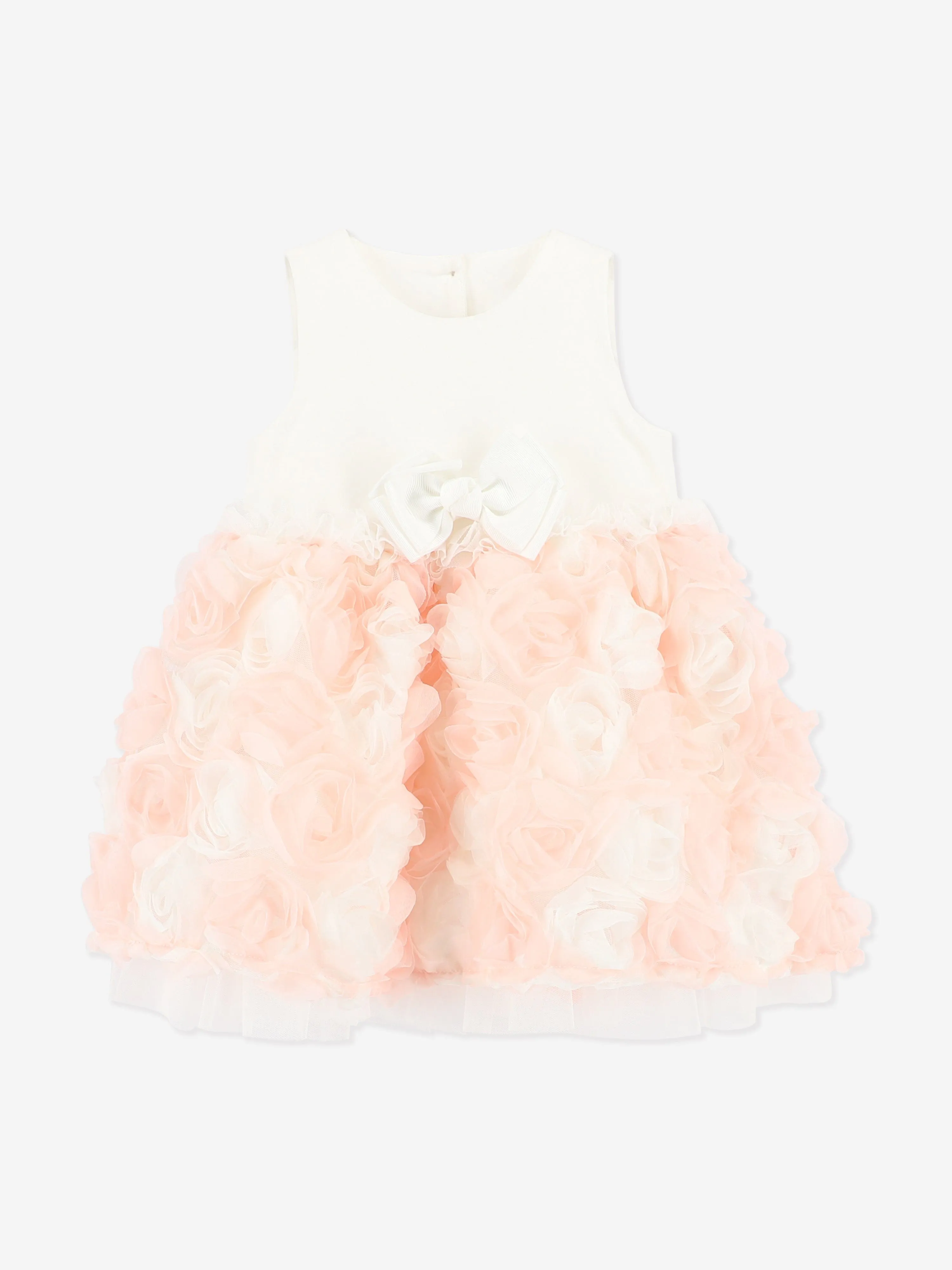 Baby Girls Reeree 3D Roses Dress in Pink