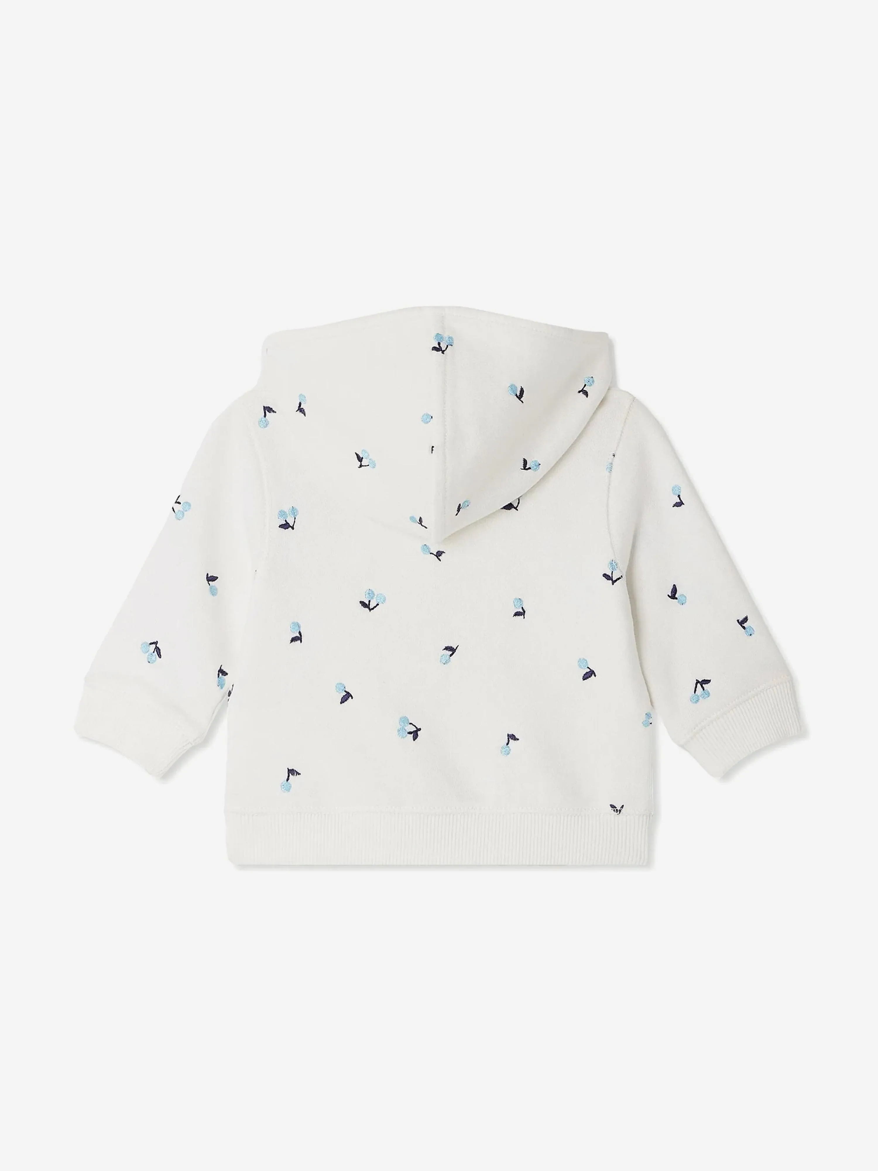 Baby Girls Tibou Zip Up Top in Ivory