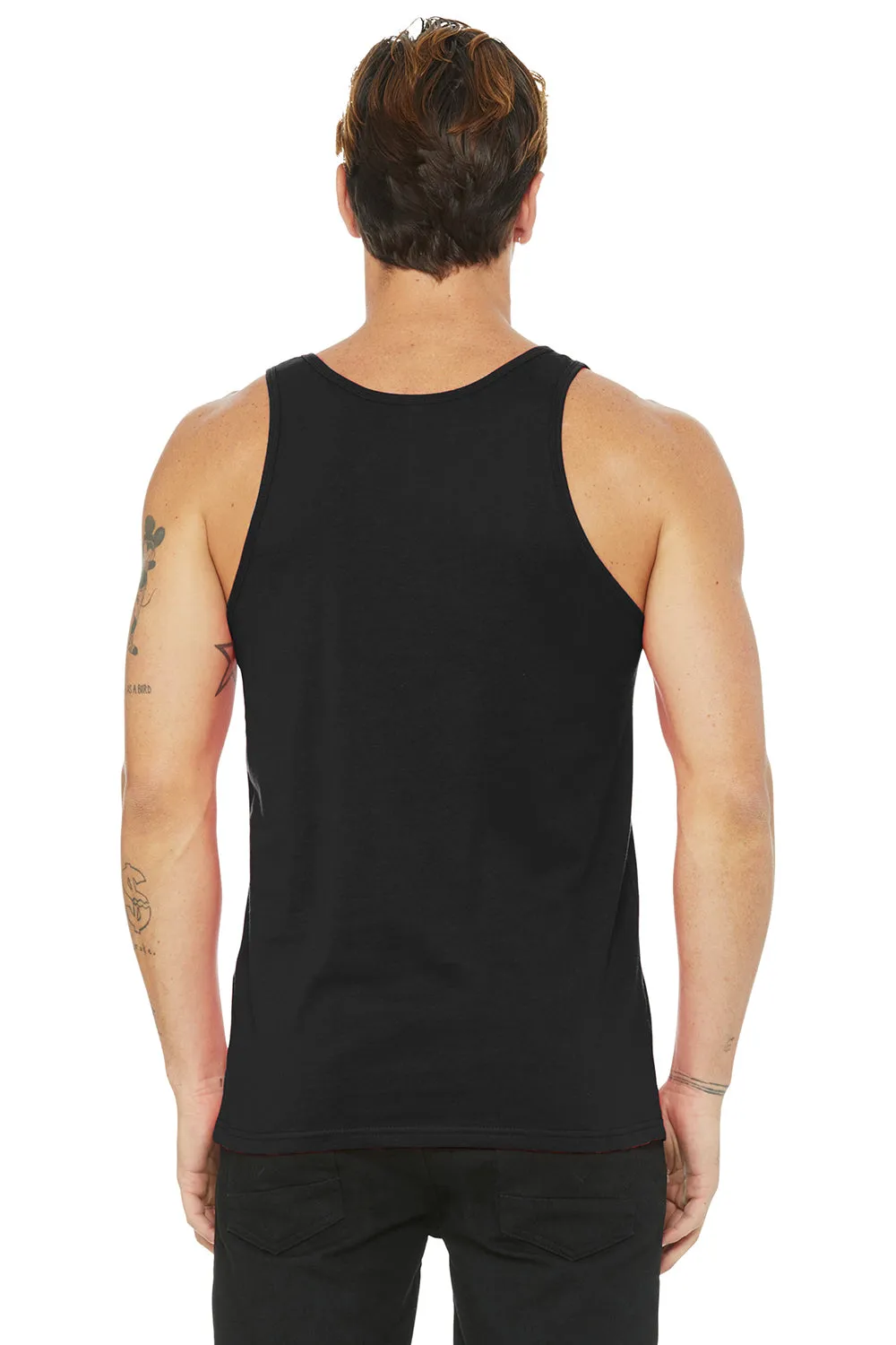 Bella   Canvas Mens Jersey Tank Top - Black