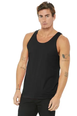 Bella   Canvas Mens Jersey Tank Top - Black