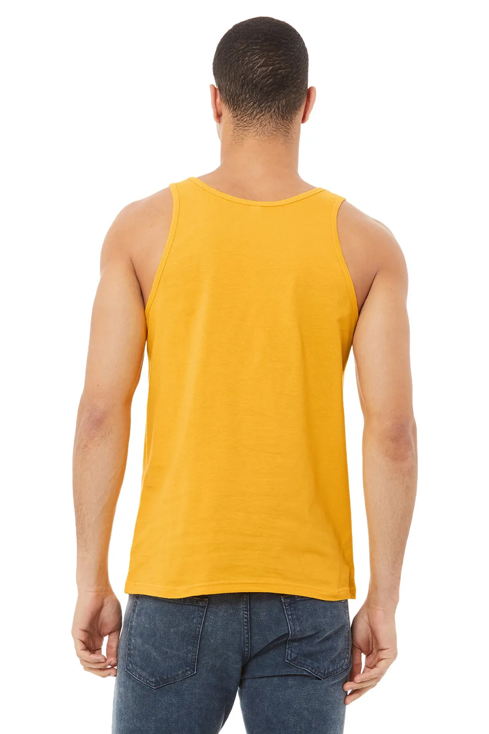 Bella   Canvas Mens Jersey Tank Top - Gold