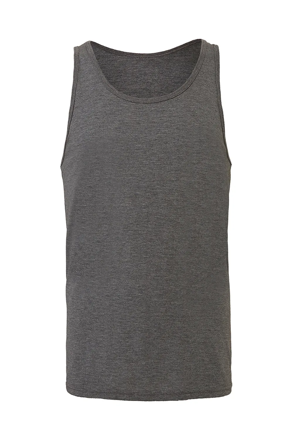 Bella   Canvas Mens Jersey Tank Top - Heather Deep Grey