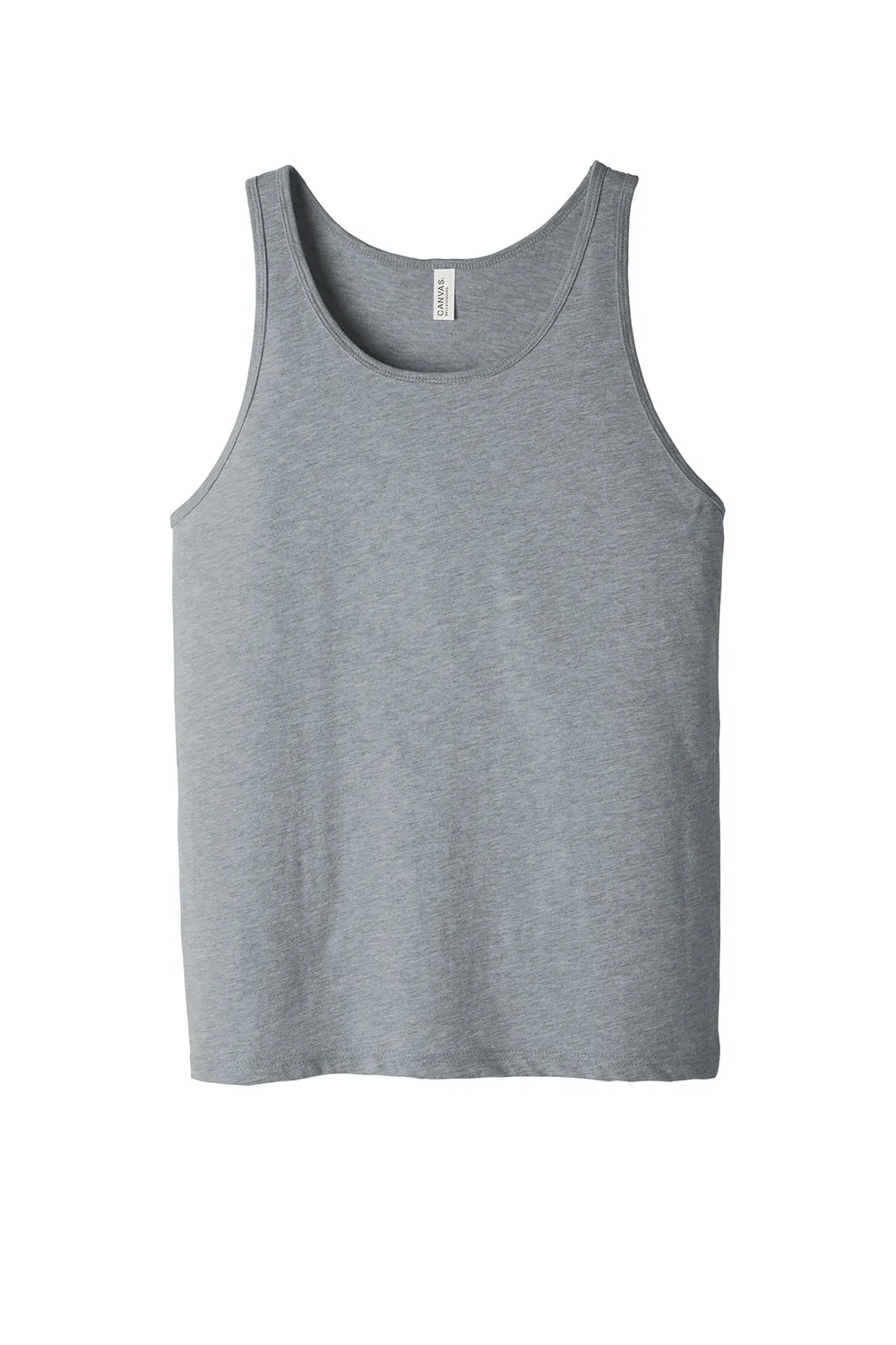 Bella   Canvas Mens Jersey Tank Top - Heather Grey