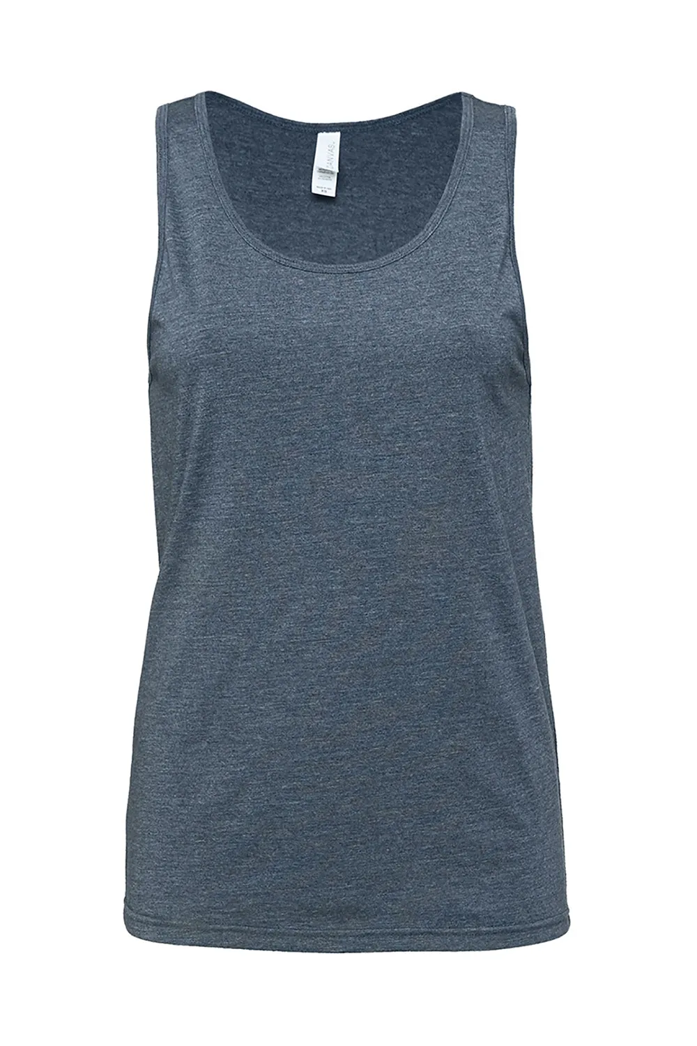 Bella   Canvas Mens Jersey Tank Top - Heather Navy Blue