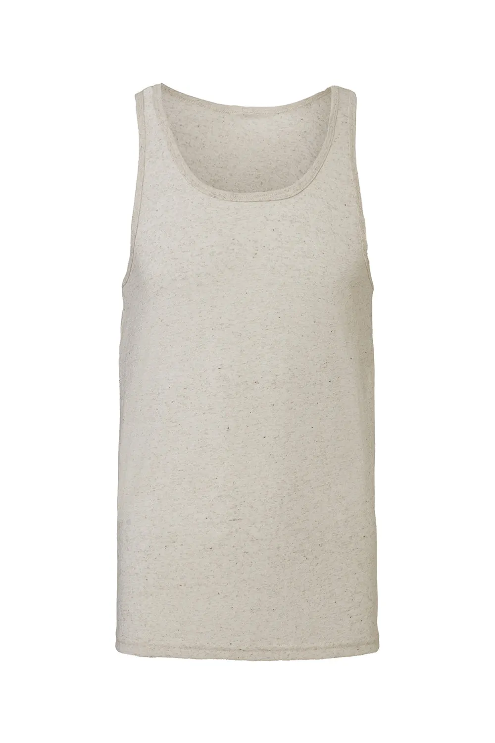 Bella   Canvas Mens Jersey Tank Top - Oatmeal Triblend