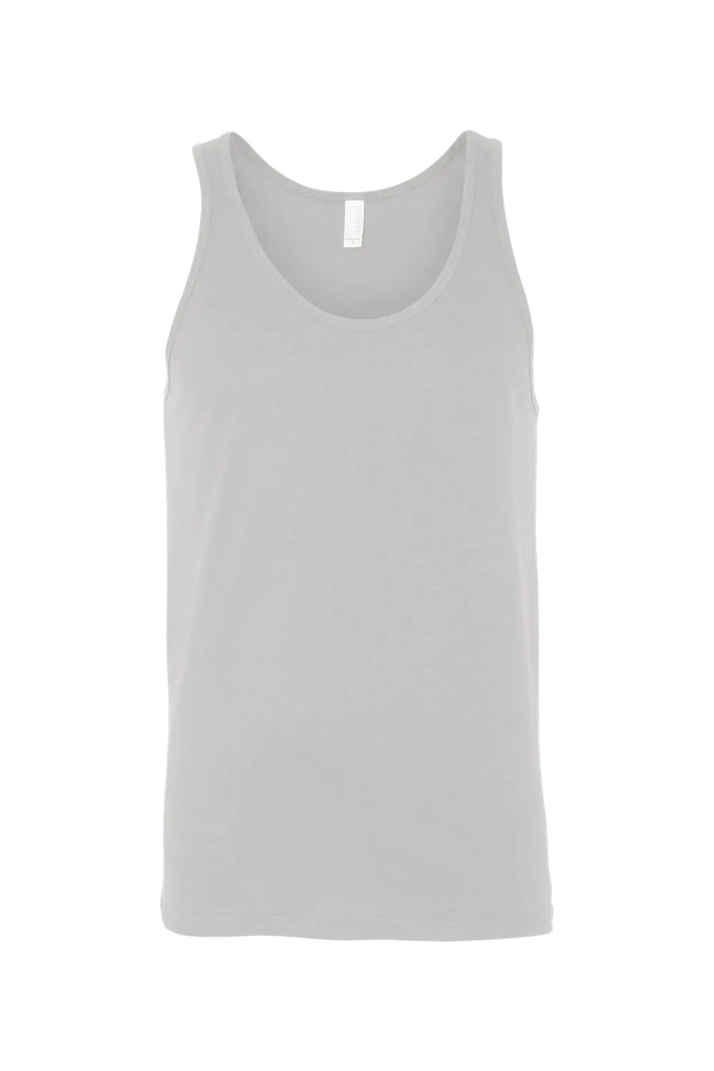 Bella   Canvas Mens Jersey Tank Top - Silver Grey