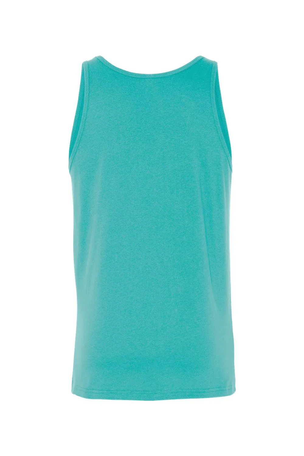 Bella   Canvas Mens Jersey Tank Top - Teal Blue