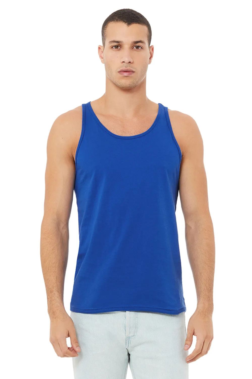 Bella   Canvas Mens Jersey Tank Top - True Royal Blue