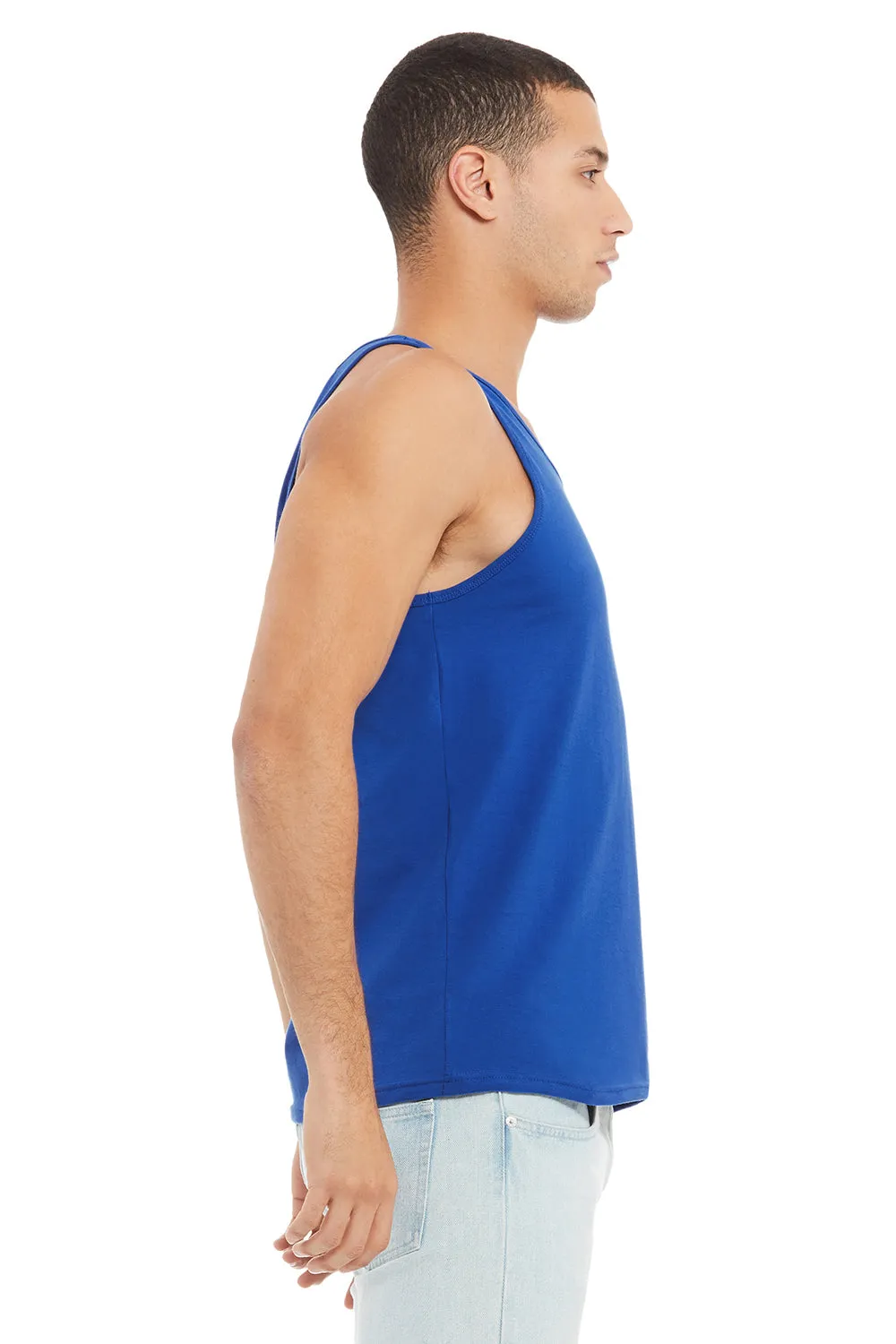 Bella   Canvas Mens Jersey Tank Top - True Royal Blue