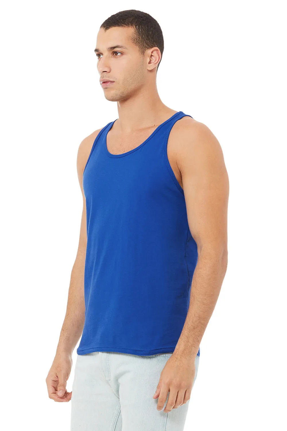 Bella   Canvas Mens Jersey Tank Top - True Royal Blue