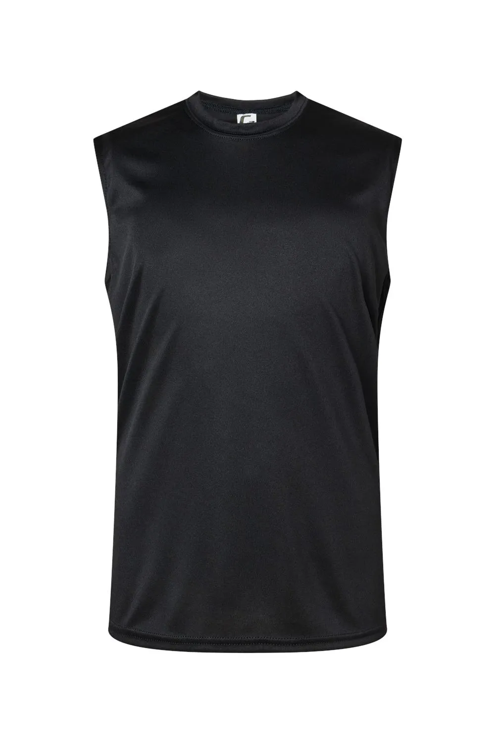 C2 Sport Youth Moisture Wicking Tank Top - Black Clothing C2-Sport