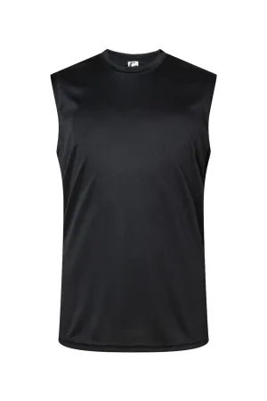 C2 Sport Youth Moisture Wicking Tank Top - Black Clothing C2-Sport