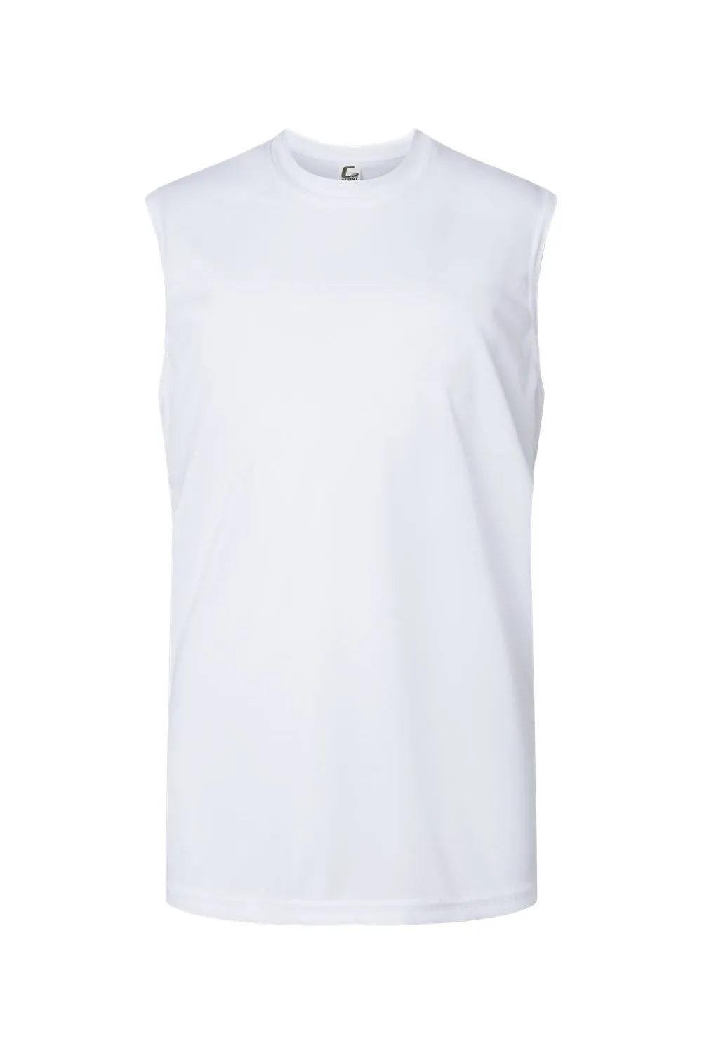 C2 Sport Youth Moisture Wicking Tank Top - White Clothing C2-Sport