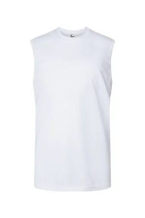 C2 Sport Youth Moisture Wicking Tank Top - White Clothing C2-Sport