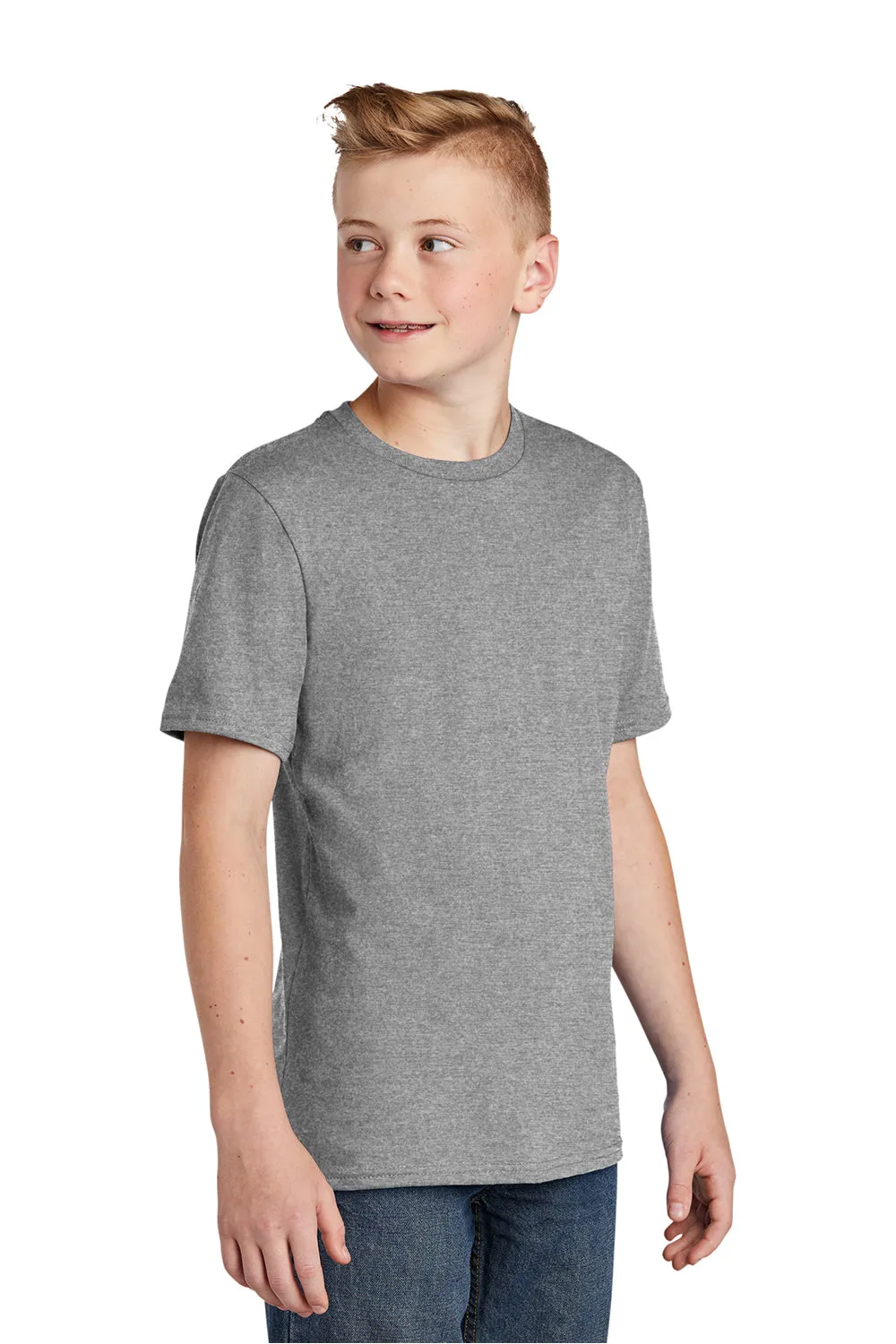 District Youth Very Important Short Sleeve Crewneck T-Shirt - Grey Frost