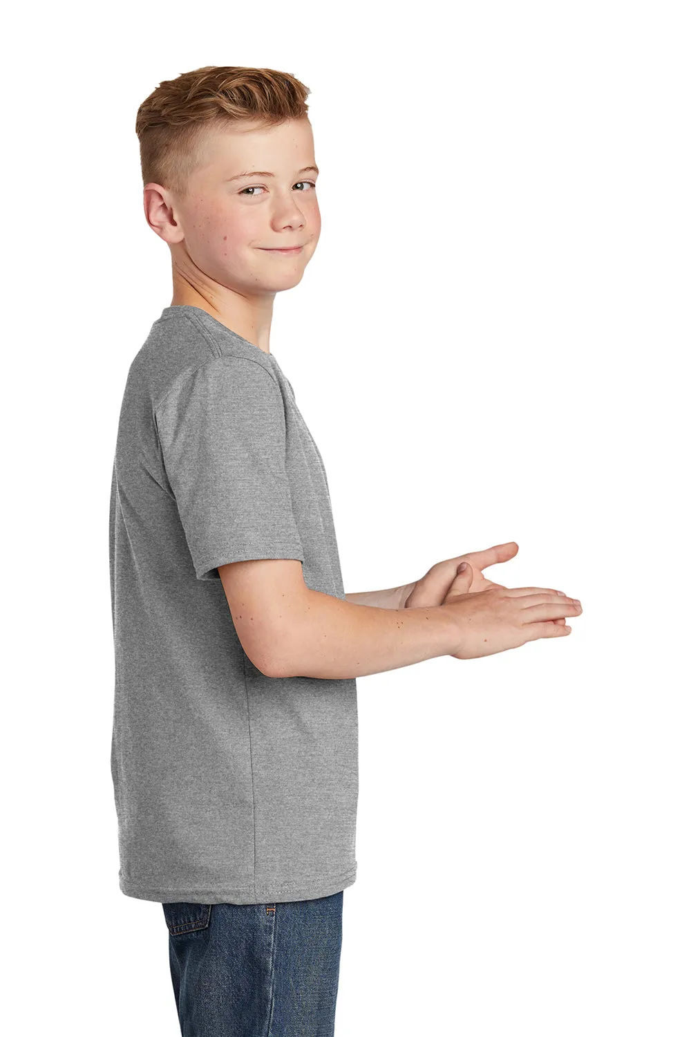District Youth Very Important Short Sleeve Crewneck T-Shirt - Grey Frost
