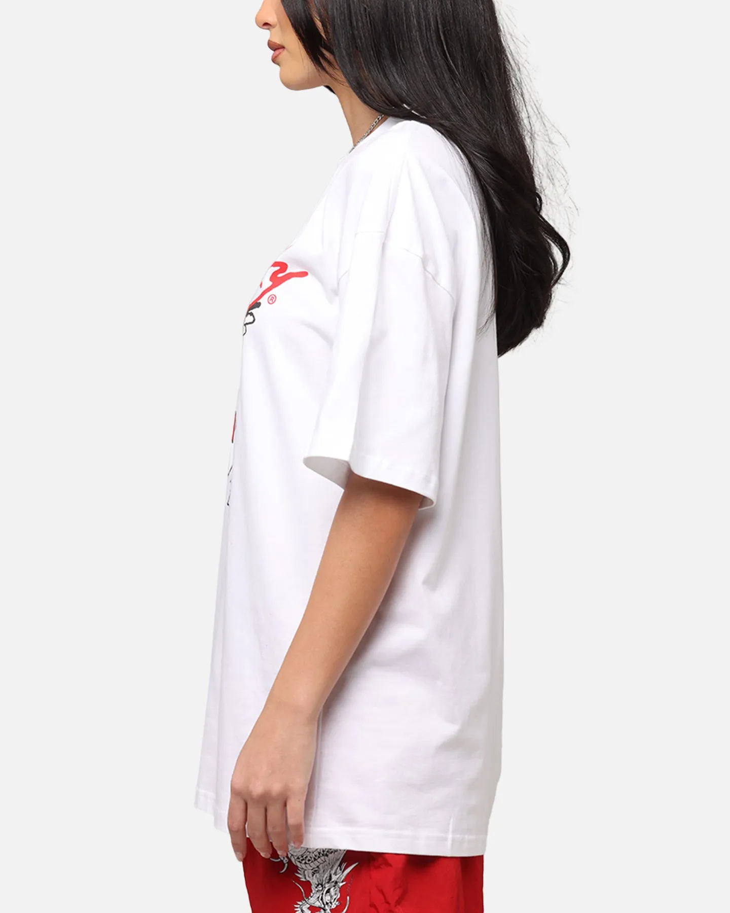 Ed Hardy	Clothing Ed Hardy Lost Luck T-Shirt White