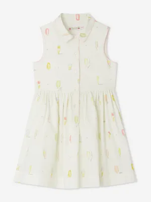 Girls Anne Dress in Ivory