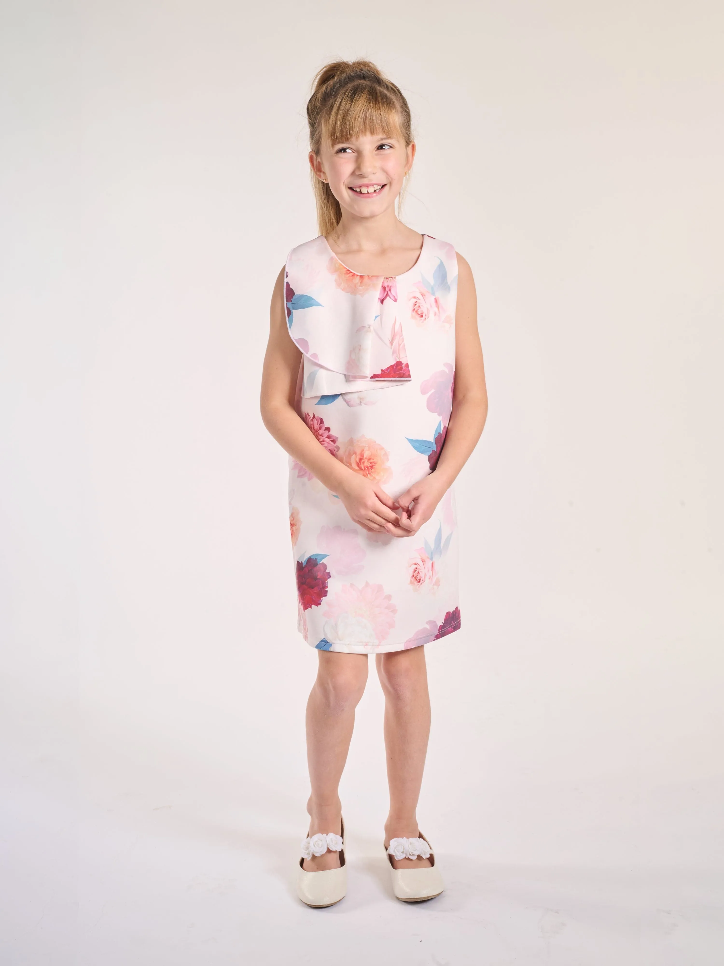 Girls Dahlia Dream Dress in Multicolour