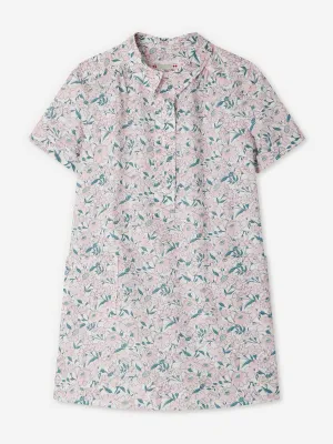 Girls Floral Emiliana Dress in Pink
