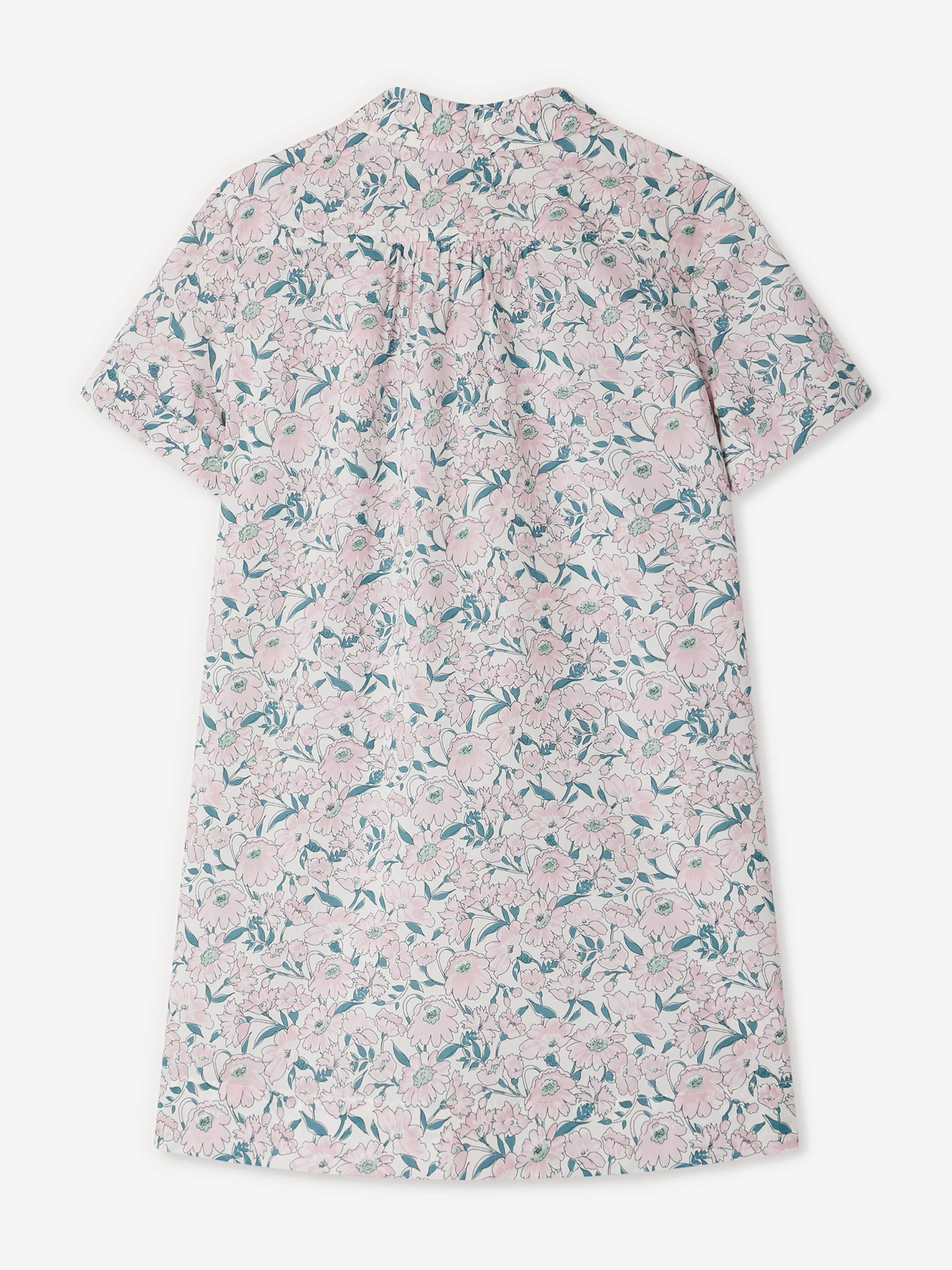 Girls Floral Emiliana Dress in Pink