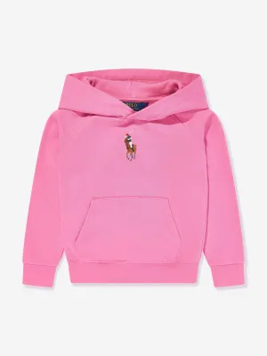 Girls Logo Hoodie in Pink