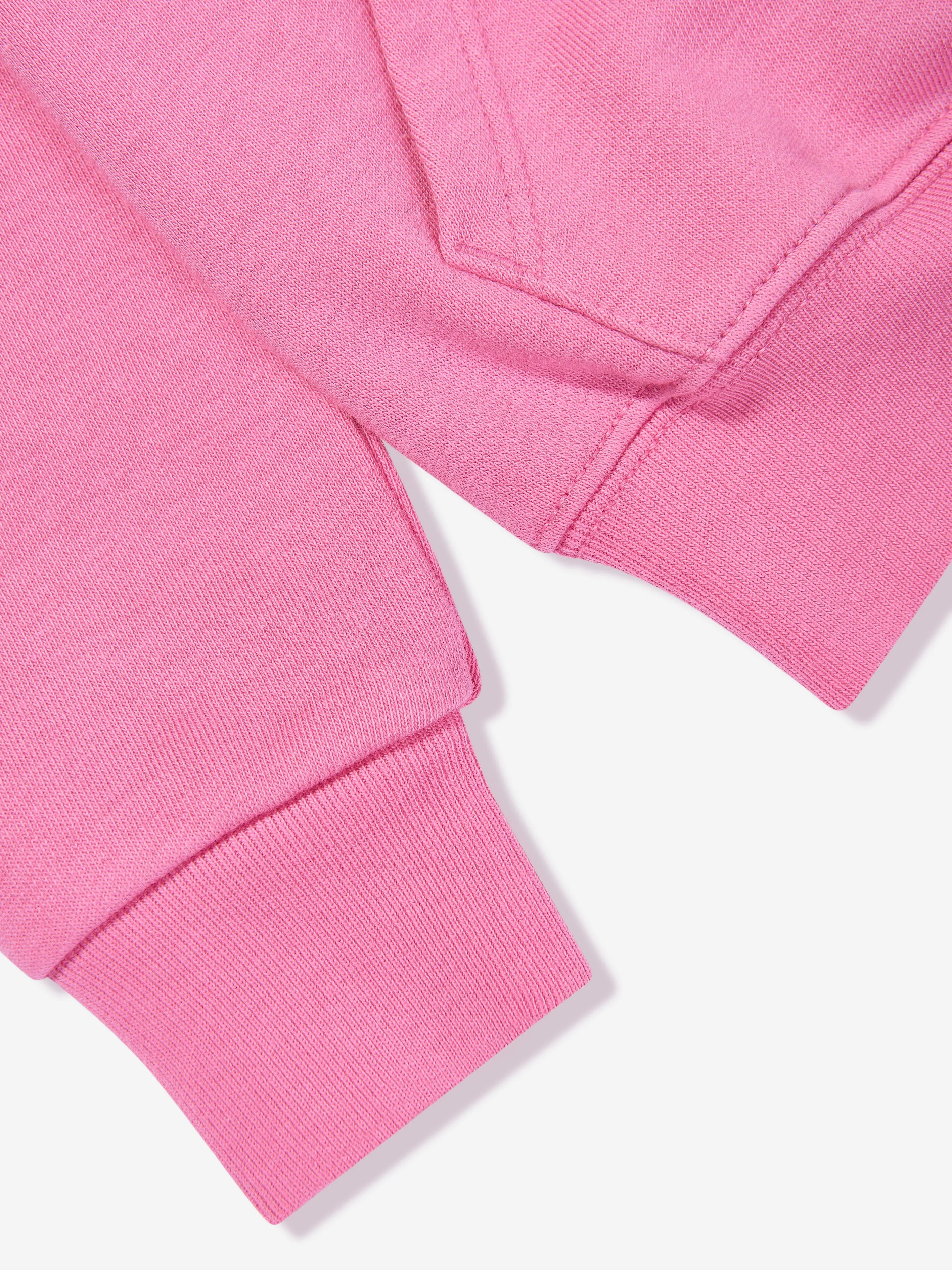 Girls Logo Hoodie in Pink