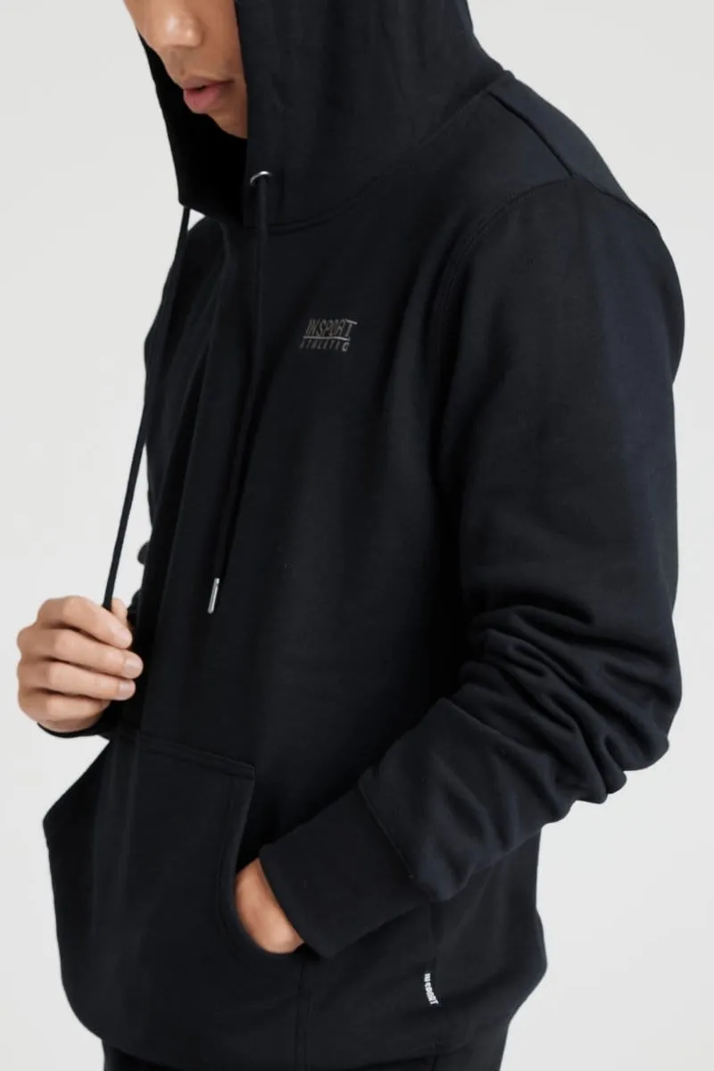 INSPORT UNISEX ALASKA BLACK HOODIE Cothing_Mens-Insport