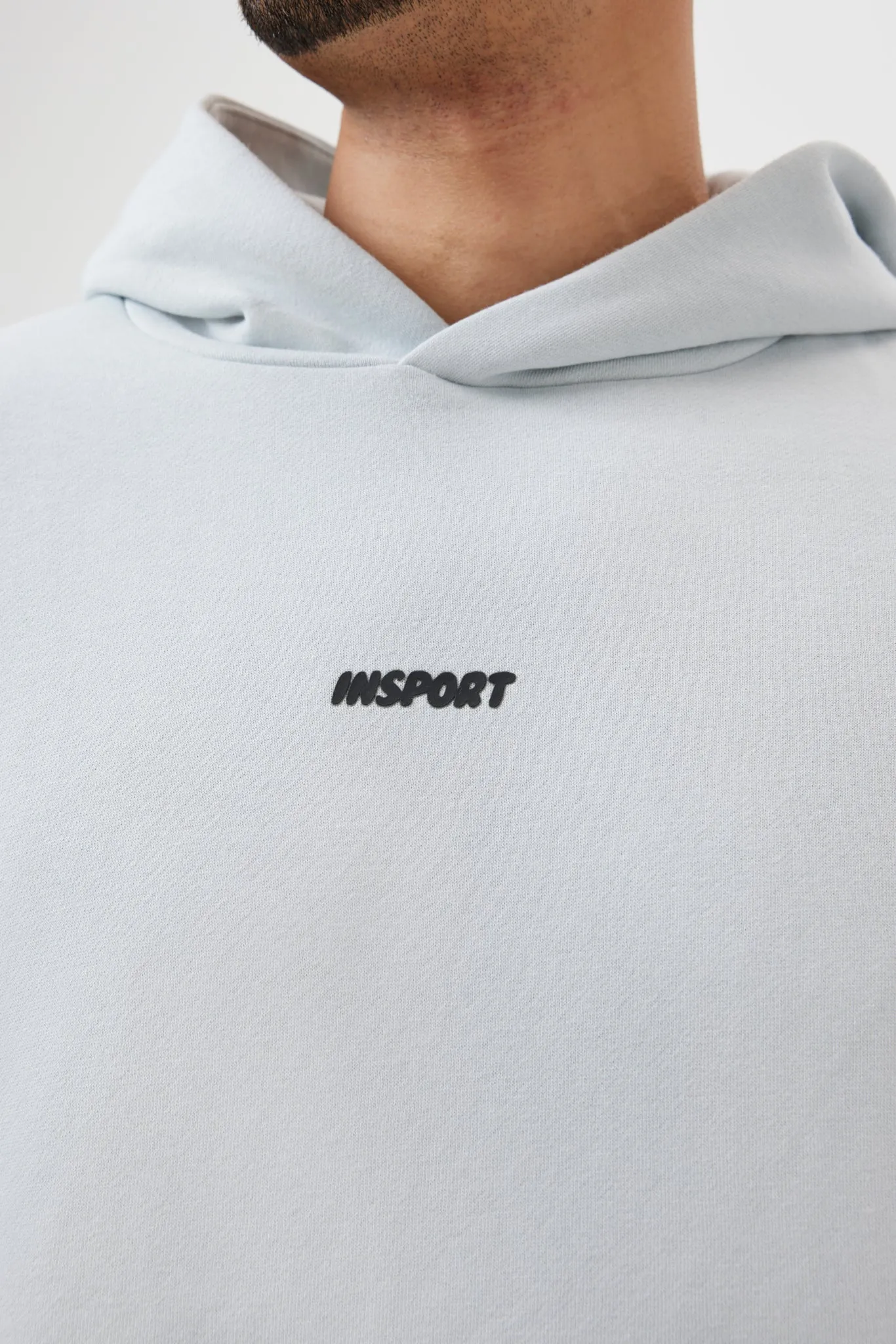 INSPORT UNISEX FRANKIE CLOUD BLUE HOODIE Cothing_Mens-Insport