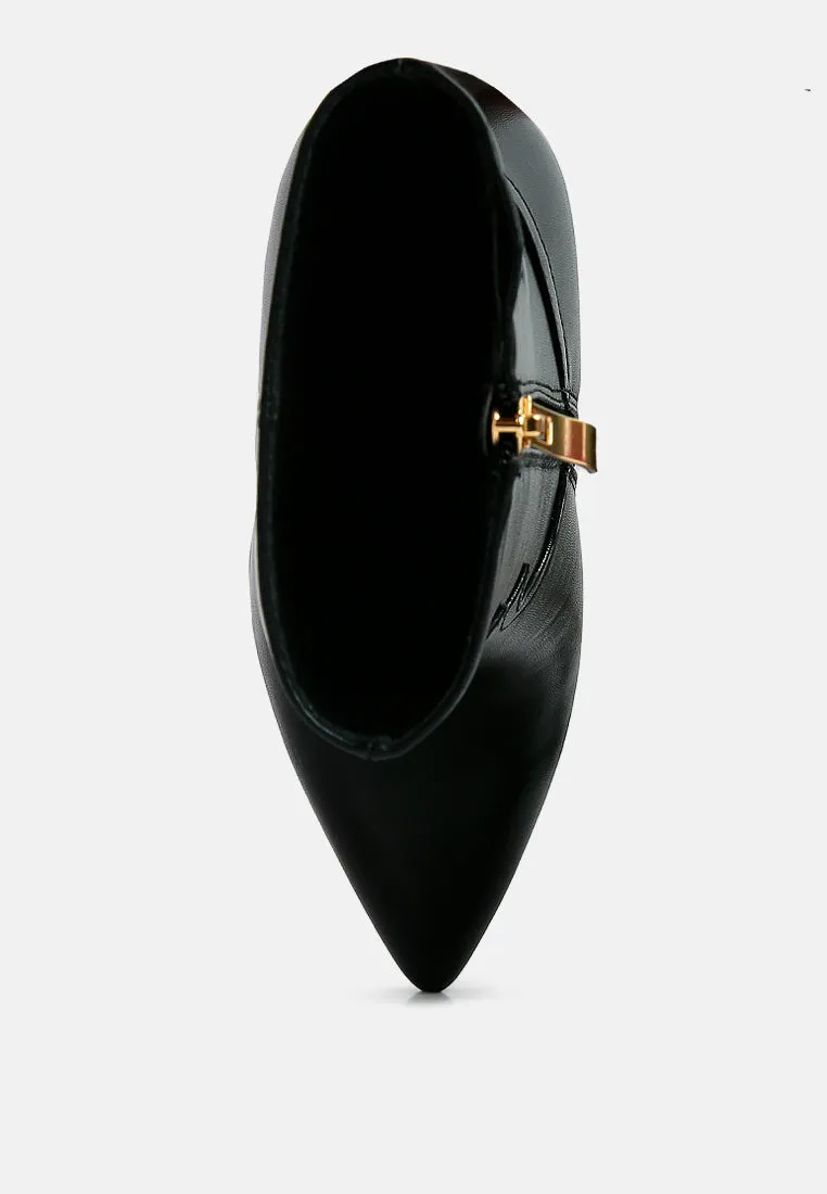 jenner high heel cowboy ankle boots London Rag