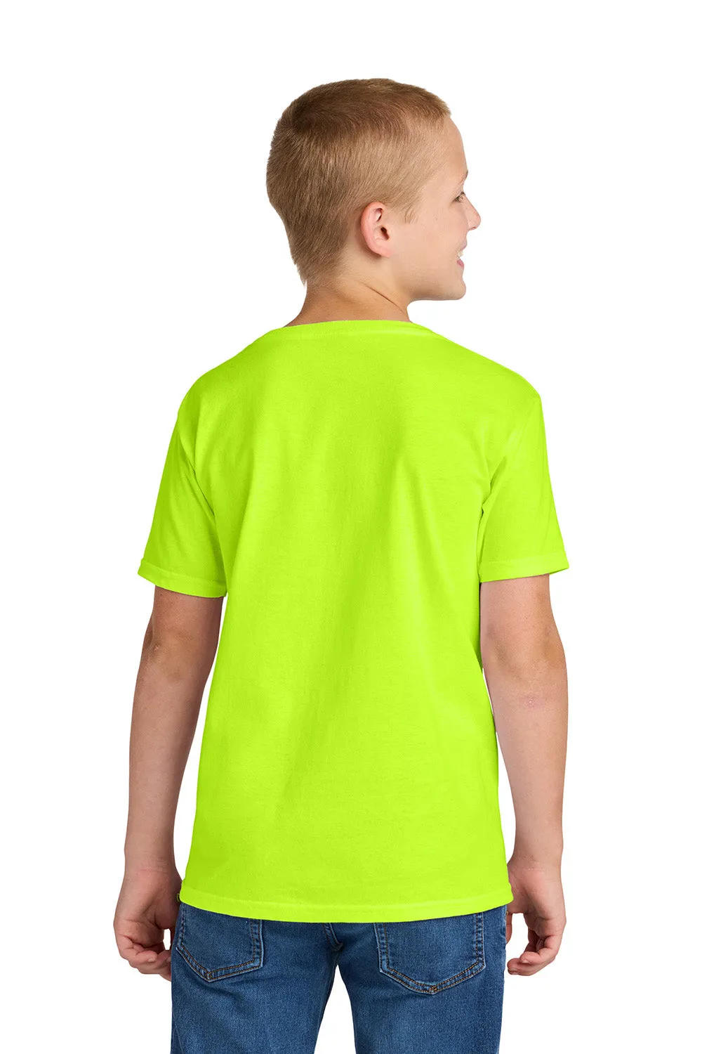 Jerzees Youth Classics Short Sleeve Crewneck T-Shirt - Safety Green