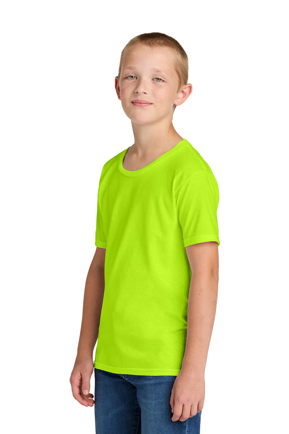 Jerzees Youth Classics Short Sleeve Crewneck T-Shirt - Safety Green