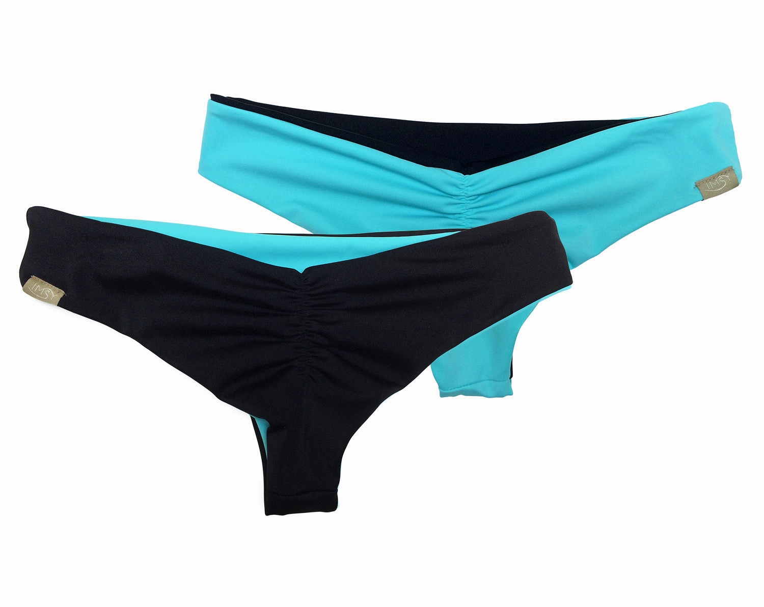 Justine Bottom - Black Turquoise