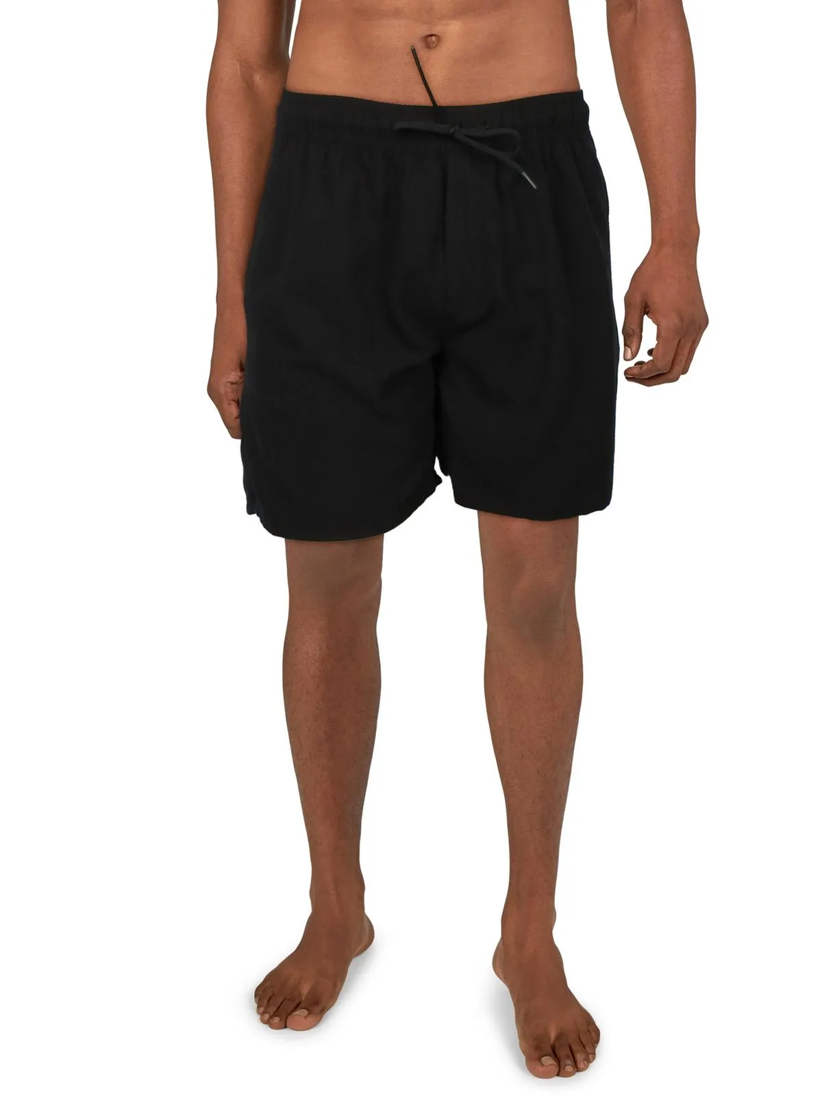 Mens Drawstring Board Shorts Swim Trunks