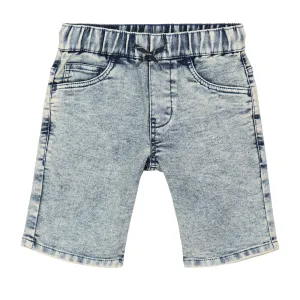 Nautica Boys' Denim Pull-On Short Stormy Blue Wash Nautica