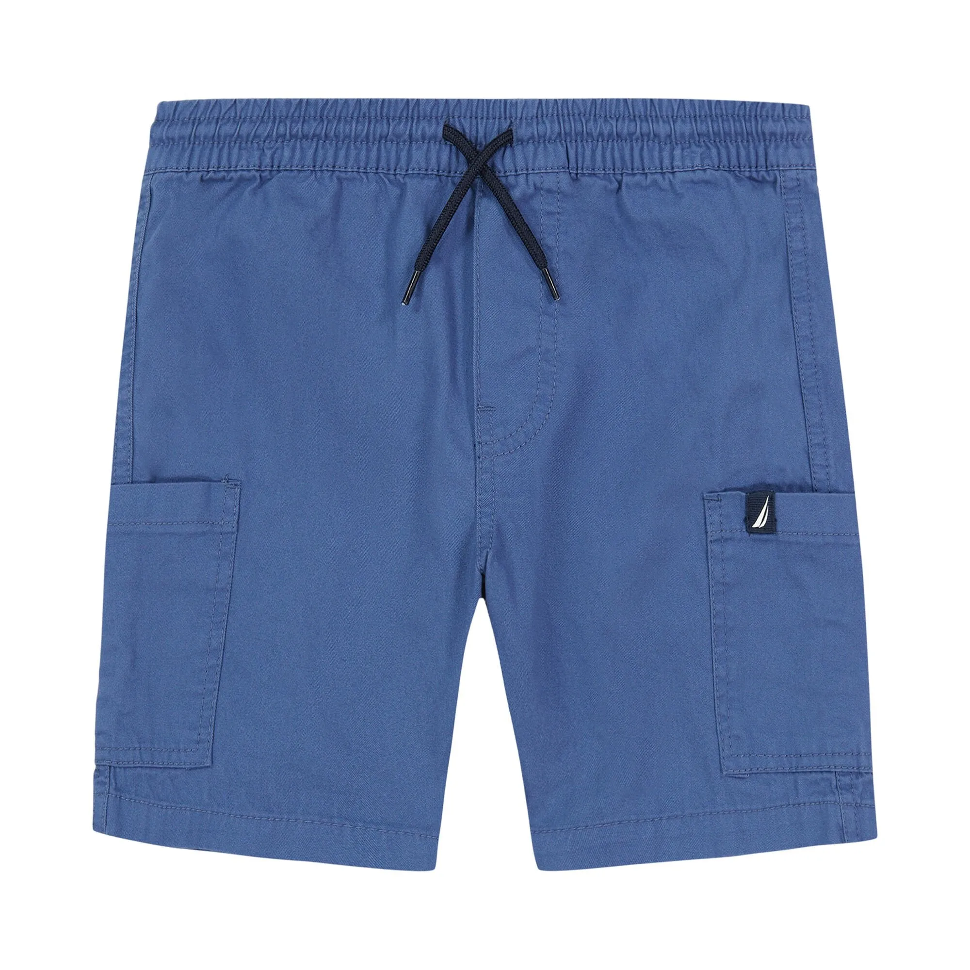 Nautica Boys' Pull-On Cargo Short Blue Mirage Nautica