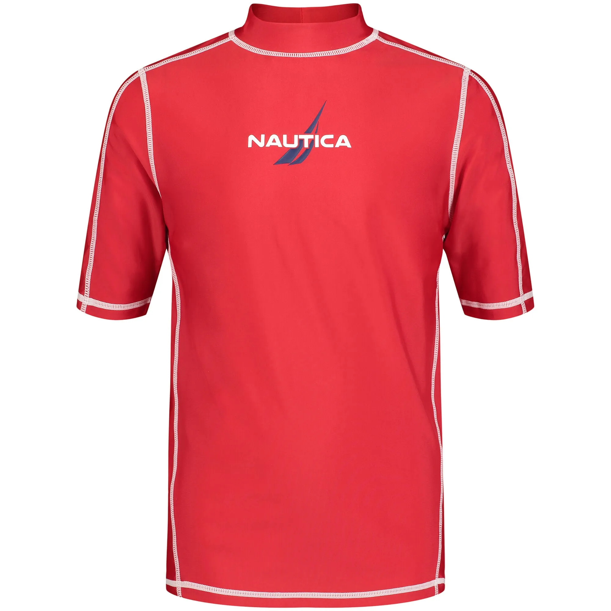 Nautica Boys' Rash Guard (8-16) Melonberry Nautica