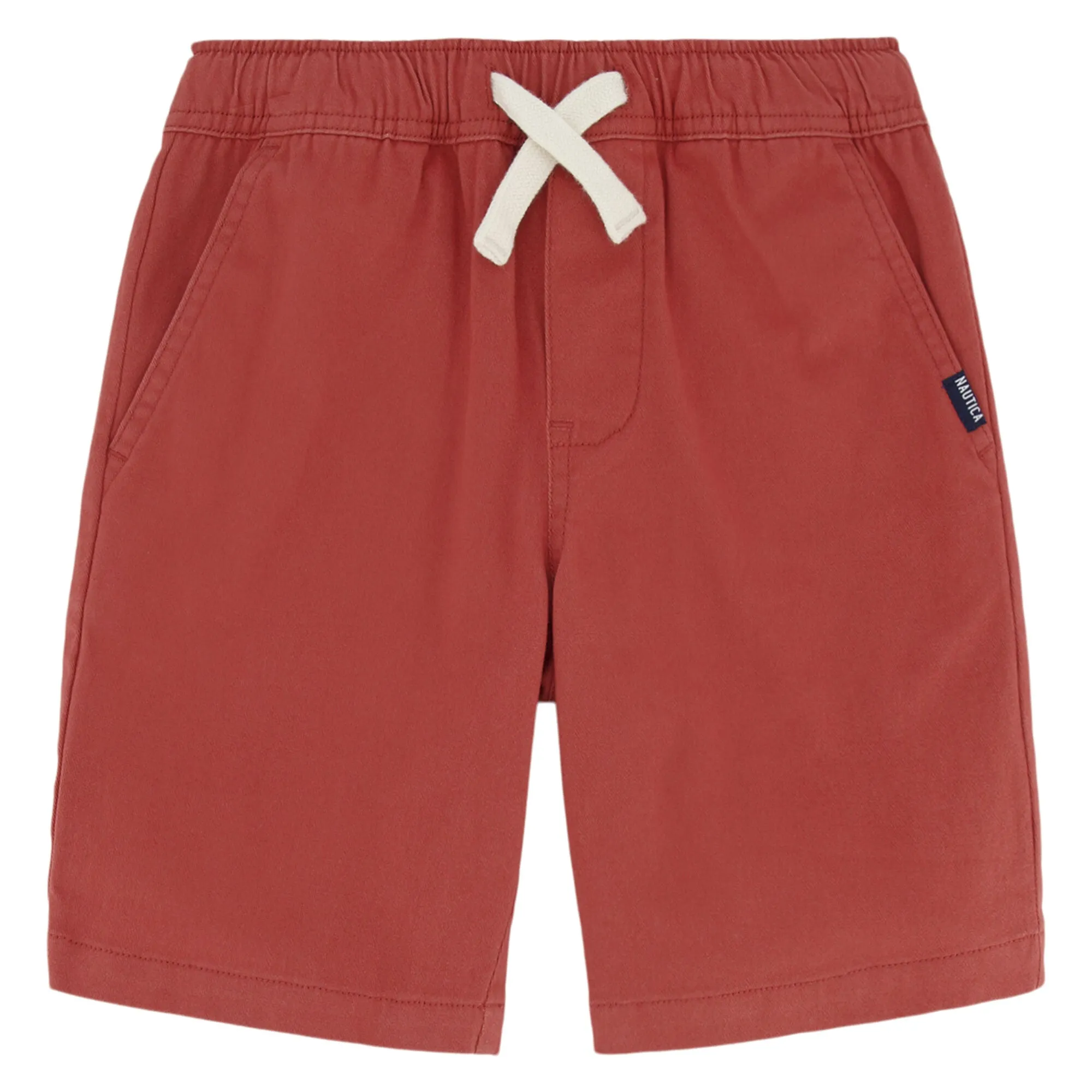 Nautica Boys' Solid Pull-On Short Pink Clay Nautica