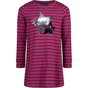 Nautica Girls' Star Sequin Ruffle Dress (7-16) Dusty Pink Nautica
