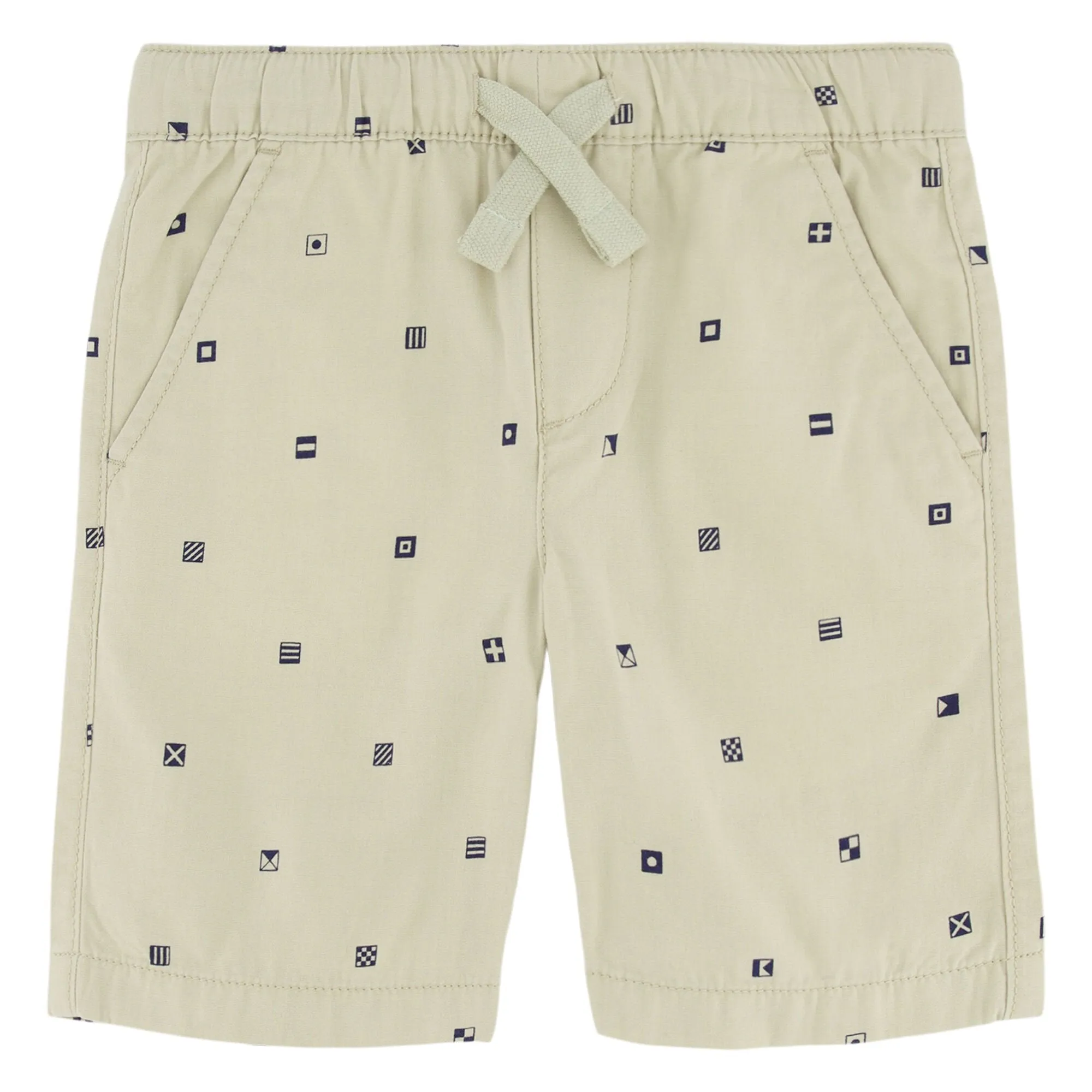 Nautica Little Boys' Embroidered Pull-On Short Oyster Bay Heather Nautica