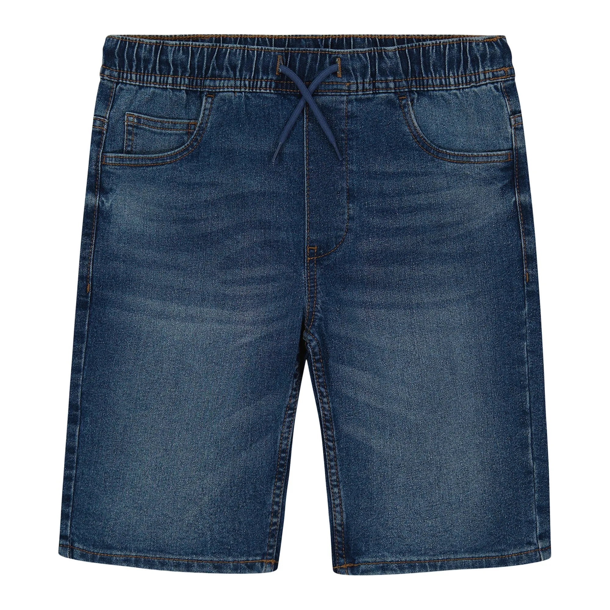 Nautica Little Boys' Pull-On Denim Short Horizon Blue Nautica