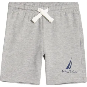 Nautica Little Boys’ Solid Knit Short Grey Heather Nautica