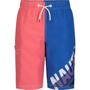 Nautica Little Boys' Tailwinds Swim Short Teaberry Nautica