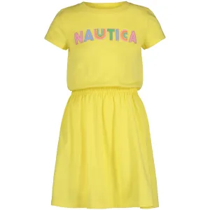 Nautica Little Girls' Rainbow Dress (4-6X) Oro Nautica